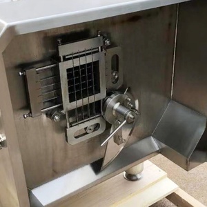 Commercial <strong>Fresh</strong> <strong>Beef</strong> <strong>Dice</strong> Cheese Cutter Cubic Chicken Dicer Qd-03 Frozen Meat <strong>Cube</strong> Cut <strong>Machine</strong> - Product Image 6