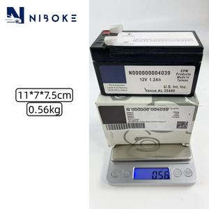 Niboke N000000004039 000000004039 batería <span class=keywords><strong>auxiliar</strong></span> 12V 1.2Ah con caja Original para <span class=keywords><strong>Mercedes</strong></span> Benz CL ML R - Product Image 5