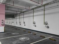 Borne de recharge murale Type 2 pour véhicules électriques, idéale pour la maison, les parkings, les appartements et les bâtiments commerciaux