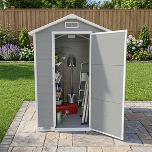 <span class=keywords><strong>Abri</strong></span> <span class=keywords><strong>de</strong></span> <span class=keywords><strong>jardin</strong></span> en plastique PP personnalisé, écologique, durable, facile à assembler, portable et résistant à la rouille <span class=keywords><strong>pour</strong></span> cour et patio - Product Image 4