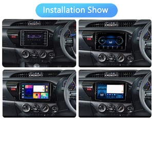 Reproductor de DVD para coche con sistema Android de 10,1 "8Core 2 + 32G para <span class=keywords><strong>Toyota</strong></span> <span class=keywords><strong>Hilux</strong></span> 2015-2020 Carplay Control de voz Gps Navigator Auto Electronics - Product Image 2