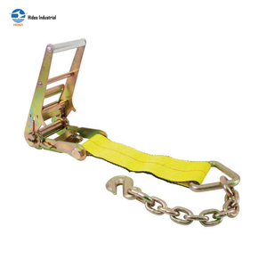 <span class=keywords><strong>Sangle</strong></span> d'arrimage à <span class=keywords><strong>cliquet</strong></span> robuste de 4 pouces avec ancrage à chaîne et crochets à œil, <span class=keywords><strong>sangle</strong></span> d'arrimage en polyester <span class=keywords><strong>pour</strong></span> la sécurisation des charges - Product Image 4