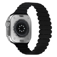 Magnetisches Sport band 38/45/49mm für Iwatch Bambus gelenk Silikon armband für Iwatch Bambus gelenk Silikon armband Zubehör