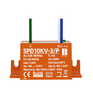 10 <span class=keywords><strong>KA</strong></span> 10kv LED DPS protezione illuminazione sovratensione LED luce stradale SPD - Product Image 3