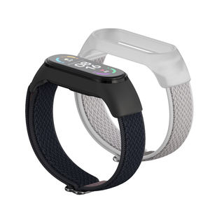 Cinturini da polso regolabili in Nylon elastico regolabile versione globale Smart per Xiaomi <span class=keywords><strong>Mi</strong></span> <span class=keywords><strong>Band</strong></span> <span class=keywords><strong>5</strong></span> 6 7/Amazfit <span class=keywords><strong>5</strong></span> - Product Image 5