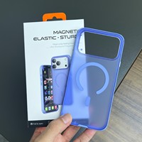 Coque de téléphone portable IDEAL Factory Luxury antichoc en PC+TPU mat avec chargement magnétique sans fil pour iPhone 18 17 16 Pro Max