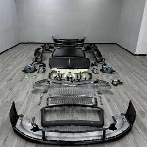 Excellent travail de 2008 à 2020, le pare-chocs est en matériau PP et convient à l'ancien et au nouveau kit carrosserie de <span class=keywords><strong>Bentley</strong></span> Flying Spur - Product Image 2