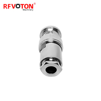 Connecteur mâle BNC droit à sertir 50 Ohm pour câbles coaxiaux RG58, LMR195, RG142, RG223, RG400, LMR200 – Connecteurs RF