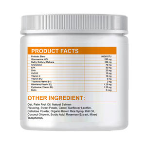 Vente en gros d'extrait de <span class=keywords><strong>glucosamine</strong></span> <span class=keywords><strong>HCL</strong></span> MSM Yucca arôme naturel complément pour chien joint de chanvre à mâcher doux pour chien - Product Image 2