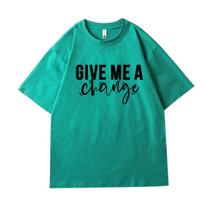 เสื้อยืดกราฟิกผู้ชายพิมพ์ลายอนิเมะและทรงโอเวอร์ไซส์ - Product Image 5