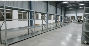Industrial FIFO Pallet Flow <b>Racking</b> System Heavy Duty Steel Gravity Rack Modular Warehouse <b>Storage</b> High Load Capacity Powder - Product Image 3
