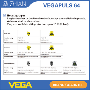 เซ็นเซอร์วัดระดับแบบเรดาร์ VEGAPULS64 PS64 สำหรับพื้นที่แคบ พร้อมใบพัดกวนความถี่ 80 GHz และขดลวดทำความร้อน - Product Image 2