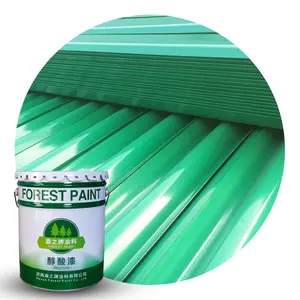 Good Quality Heat Resistant Paint One Component Synthetic Enamel Paint Alkyd Blending Anti Corrosion Peinture