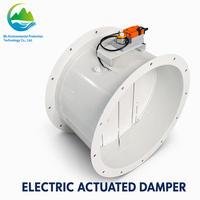 Válvula de Ventilación Hermética HVAC de Acero Inoxidable 304 316L, Válvula de Cierre de Aire de Tipo Burbuja, Tamaño Personalizado para Ductos Industriales