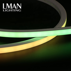Multi color decoración al aire libre IP65 impermeable 16*16mm SMD 5050 DC24V 12W <span class=keywords><strong>led</strong></span> flex <span class=keywords><strong>luz</strong></span> de neón - Product Image 5