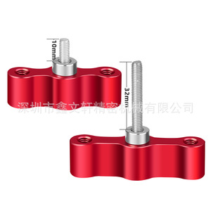 ที่ยึดกล้องแบบ T Type 1/4 ทำจากอลูมิเนียมอัลลอยด์ พร้อมด้ามจับปรับได้ M5 และสปริงปลดเร็ว - Product Image 3