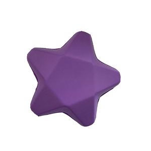 Balle anti-stress en mousse PU personnalisable en forme d'étoile, couleur et logo sur mesure, jouets pour enfants à prix abordable - Product Image 1