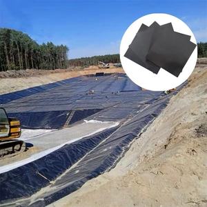 Máscara de aislamiento de residuos peligrosos médicos Geomembrana HDPE/EVA facial ligera de 2mm para vertedero para aplicaciones de presa de estanque de granja de peces - Product Image 2