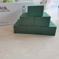 Fenolik resin basah bunga bunga busa hijau untuk pabrik bunga Cina