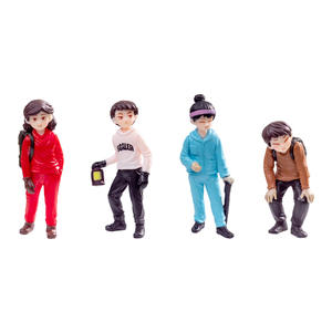 Figuras en Miniatura 3D de Personas, Aventureros, Montañeros, Niños y Niñas, Pareja, Manualidades de Plástico para Decoración de Escritorio, Bonsái, Pasteles, Adornos - Product Image 5