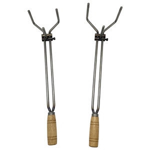Pince pour bol <span class=keywords><strong>en</strong></span> <span class=keywords><strong>or</strong></span> et <span class=keywords><strong>en</strong></span> argent avec manche <span class=keywords><strong>en</strong></span> bois, pince pour creuset, pince pour bol <span class=keywords><strong>en</strong></span> <span class=keywords><strong>or</strong></span> - Product Image 2