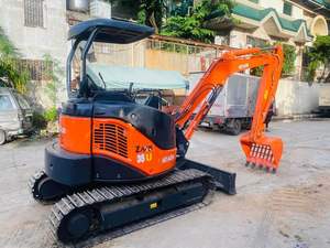 Excavadora de orugas Hitachi Zaxis Zx35 usada, 3,5 toneladas, Mini Zx35u, con accesorios, hidráulica, para el uso de la energía, con el sistema de la energía hidráulica - Product Image 3
