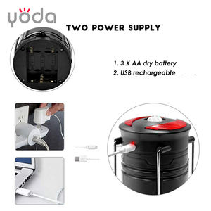 Đèn Lồng <span class=keywords><strong>LED</strong></span> Có Thể Sạc Lại Đèn Cứng Có Thể Gập Lại Cuối Cùng Cho Cửa Hàng Xe Câu Cá Cắm Trại Và Đèn Lồng Từ Trường Hợp Khẩn Cấp - Product Image 4