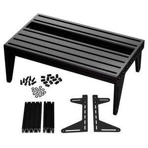Sim Racing Rig Driving Cockpit Gaming 4080 40160 Black Anodized Aluminum Extrusion Profiles for Sim Racing <b>Frames</b> - Product Image 4