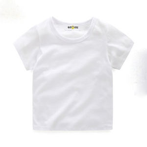 Camisetas y Tops para Niños 100% Algodón Peinado con Logotipo Personalizado, Gran Venta - Product Image 3