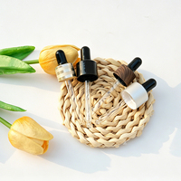 Pipettes compte-gouttes en verre personnalisées de 18 mm, 20 mm, 24 mm pour grossistes – Bouchons compte-gouttes pour essences