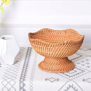 Panier à linge à deux niveaux en blanc et or rose, capacité de 150 litres, panier à fruits à trois niveaux pour le mur - Product Image 6