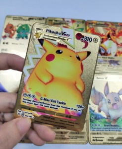 Giao dịch thẻ trò chơi EX/GX/huấn luyện viên/ENGERGY Charizard thẻ GX thép không gỉ kim loại vật liệu vàng - Product Image 6