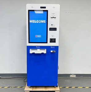 ตู้เอทีเอ็มสำหรับจ่ายเงินสดและฝากเงิน พร้อมเ<span class=keywords><strong>ค</strong></span>รื่องรับธนบัตร ตู้บริการตนเองสำหรับชำระเงินสด - Product Image 6