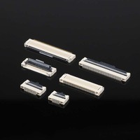 0,5mm Steckverbinder 2,2H Flip Horizontal Flach Flexibles Kabel FFC FPC Kabelverbinder FPC FFC Kabel PCB Anschlüsse