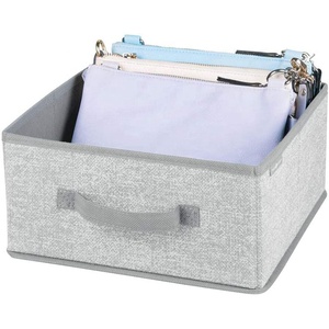 Hot Sale Soft Fabric Closet Organizer Box with Handle for <strong>Cube</strong> <strong>Storage</strong> <strong>Units</strong> in Closet Drawer Organizer Wardrobe <strong>Storage</strong> - Product Image 3