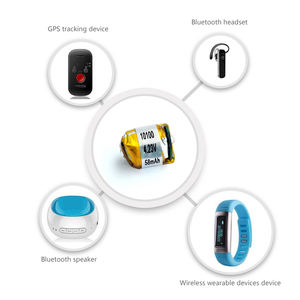 Малые литий-полимерные батареи <span class=keywords><strong>3</strong></span>,7 v 130mah цилиндрическая 100mah Lipo батарея 08310 для Sepaker/наушника - Product Image 5