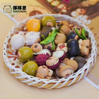Authentique Série Tuntunzai Jitangyangsheng Figurines PVC Miniatures Bling Box Échelle 1/12 Emballage d'origine Prix de gros Lot de 40 pièces