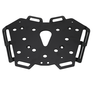 SWEER Nuovo 2021-2025 per ADV 350 Pedane e Piastra in Lega di Alluminio Antiscivolo Poggiapiedi Moto - Posizionamento Superiore - Product Image 5