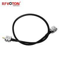 Factory 50 Ohm Coax Cable with UHF PL259 to PL-259 Connector for CB Radio Antenna Analyzer Dummy Load SWR Meter & Ham Radio
