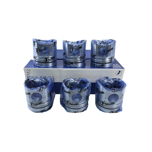 Pistón IZUMI S6D105 6D105 6137-32-2110 6137322110 para Excavadora PC100-1 PC120-1 PC220-3, Repuestos - Product Image 2