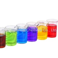 Le liquide de refroidissement utilise un colorant fluorescent jaune-vert; l'antigel et le liquide de coupe utilisent un colorant vert fluorescent à haute concentration.