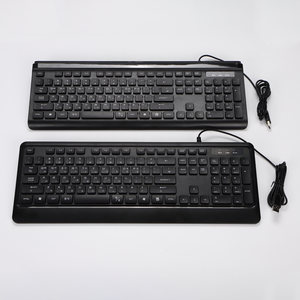 Laser Letters Last Longer No Fade Wired Usb Keyboard Black Chocolate Key Cap Standard Layout Full Size Number <b>Pad</b> Office K101 - Product Image 2