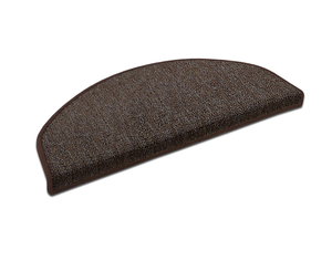 Peldaños de escalera autoadhesivos a rayas negras, paquete de 15 alfombrillas de poliéster de pila cortada para escalones de escalera de casa - Product Image 2