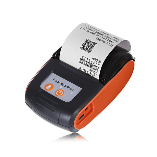 Hot Selling 58mm Portable Thermal Printer Wireless Blue Tooth Thermal Receipt Printer Mini Mobile Printer