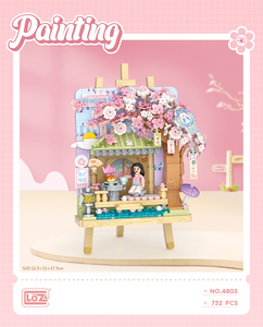 Cho Loz Mini 3D DIY Câu Đố Lắp Ráp Giáo Dục Đồ Chơi Xây Dựng Khối Thiết Lập 752Pcs Lập thể Vẽ Mô Hình Đồ Chơi Làm Bằng Nhựa - Product Image 2