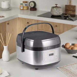 หม้อหุงข้าวสแตนเลส4L ทนทานเคลือบสารกันติดทำความสะอาดง่ายและสำหรับสถานที่ต่างๆ - Product Image 4