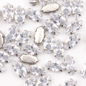 Swarovski pha lê 4228 Marquise phụ kiện Rhinestone đồ trang sức tùy chỉnh khung cho đính hôn bữa tiệc sinh nhật Giày gói may - Product Image 2