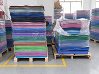 Tapis de Mahjong de jeu de conception privée réduction du bruit tapis en caoutchouc américain personnalisé Mah Jong