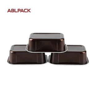 Bandeja Rectangular personalizada de 168ml <span class=keywords><strong>para</strong></span> aperitivos, bandeja antiadherente de papel de aluminio liso <span class=keywords><strong>para</strong></span> pared, contenedor de alimentos, herramientas <span class=keywords><strong>para</strong></span> hornear, bandeja <span class=keywords><strong>para</strong></span> pan - Product Image 1