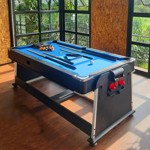 Table de jeu multifonctionnelle 4 en 1 moderne de haute qualité, hockey sur air, snooker, billard, table de ping-pong - Product Image 3